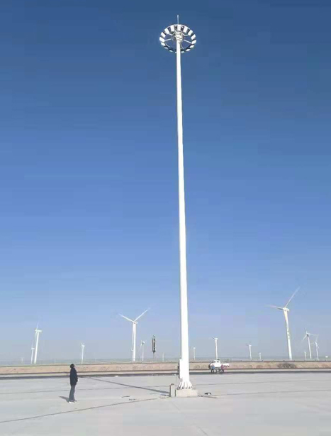 瓜州高速路服务区林芝高杆灯项目